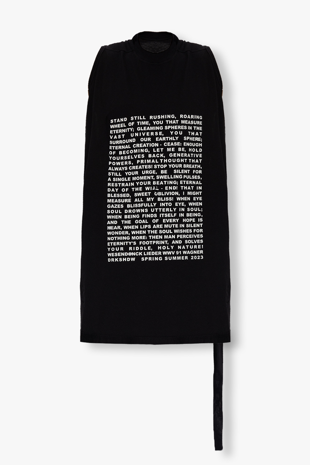 【関税&送料込】Rick Owens Drkshdw Racer Back T-Shirt Rick Owens Drkshdw - Tommy T-shirt | HBX - Globally Curated